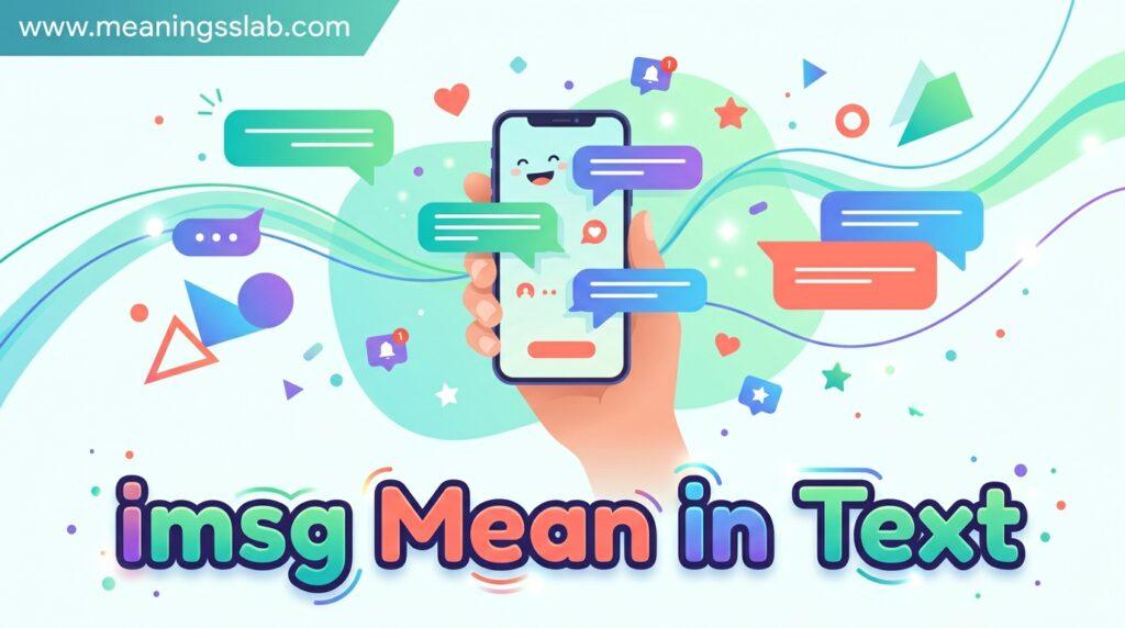 IMSG Meaning in Text