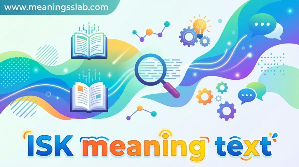 what does isk mean in text