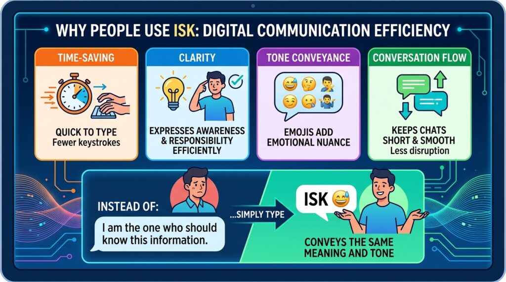 what does isk mean in text