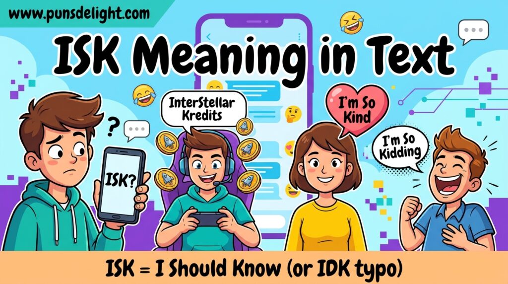 what does isk mean in text