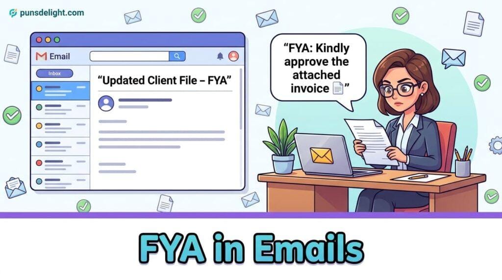FYA Meaning in Email