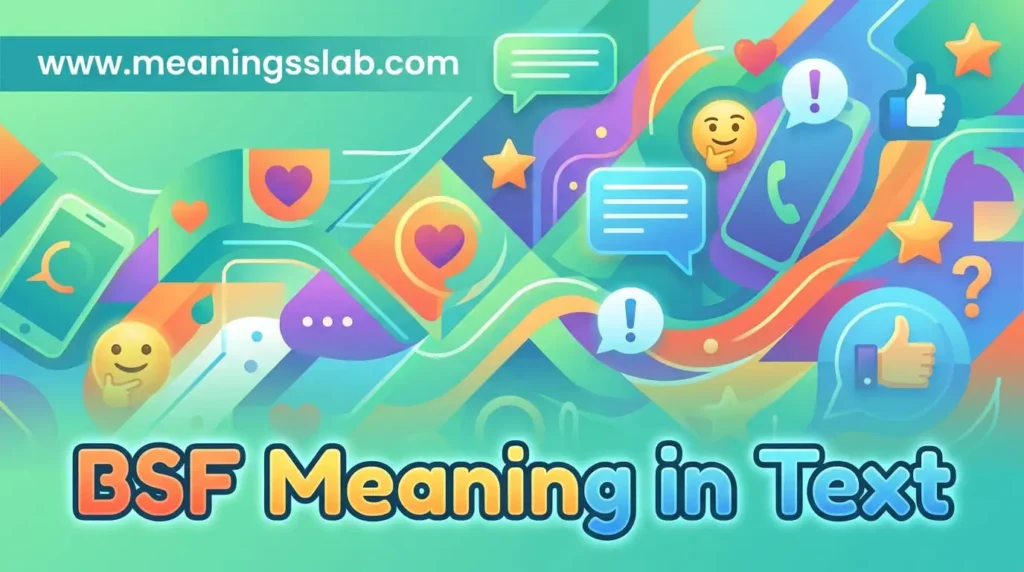 bsf meaning in chat