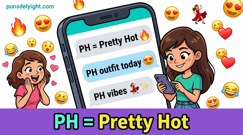 what does ph mean in text