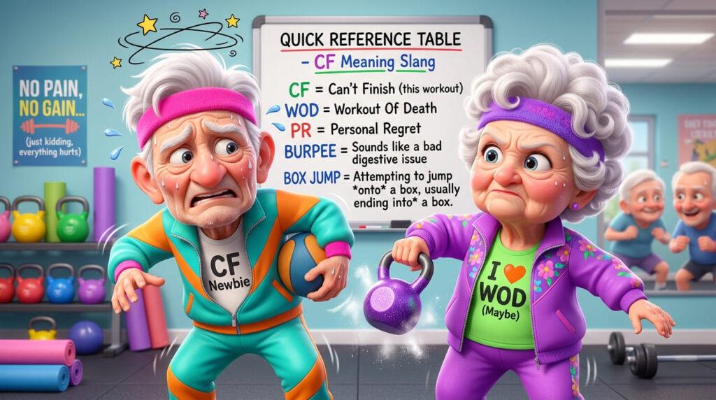 cf meaning slang